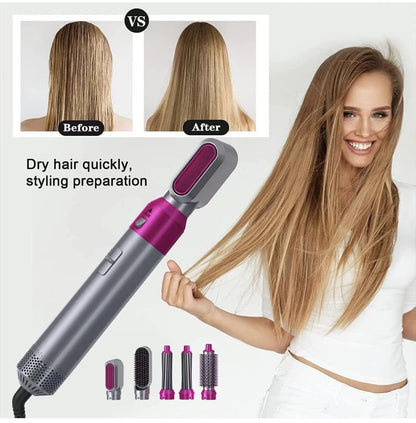 5-in-1 Hot Air Hair Styler & Curler